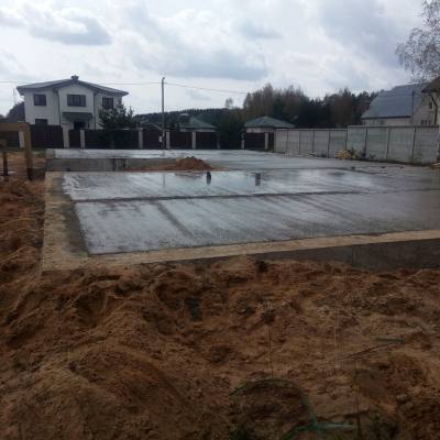 Заливка фундамента в Минске под ключ, цена за куб